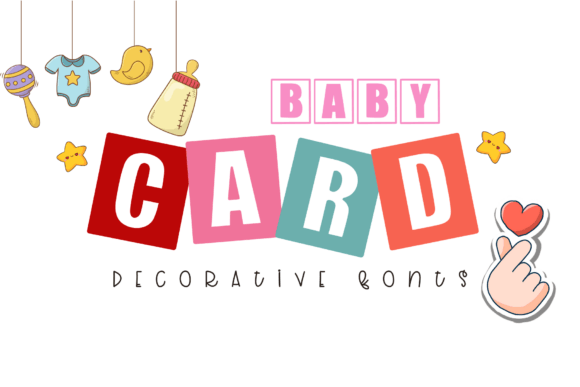 Baby Card Font for Web Design