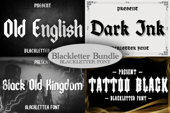 Blackletter Bundle: A Font for Business Branding