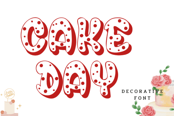 Cake Day Font: Creative Design Tool