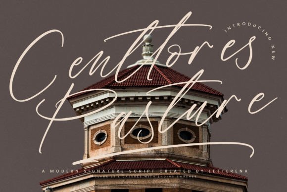 Centtores Pasture: A Stylish Handwritten Font