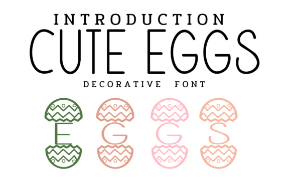 Cute Eggs Font for Business Branding