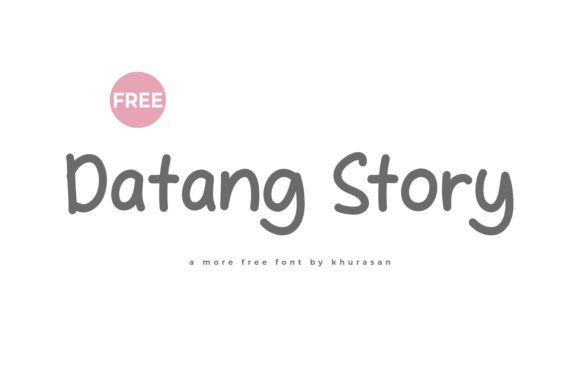Datang Story Font for Web Design