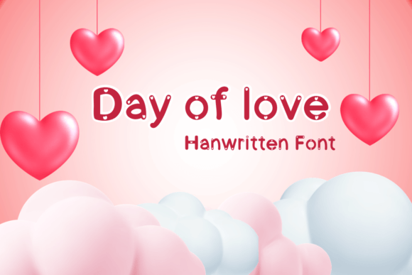 Day of Love: A Handwritten Font for Creative Projects