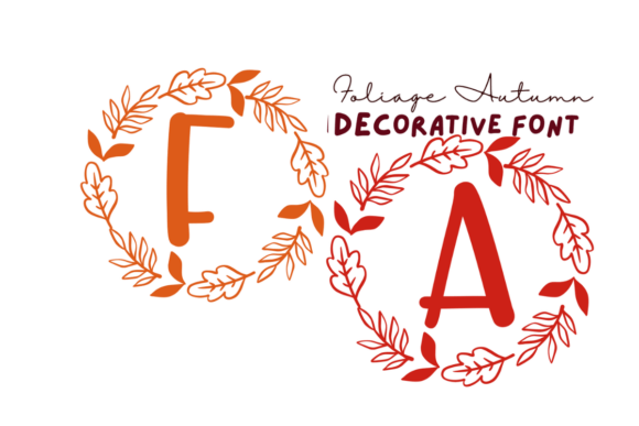 Foliage Autumn Font