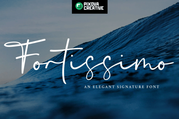 Fortissimo: A Elegant Script Font