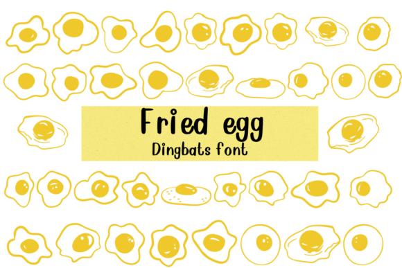 Fried Egg Font: A Playful Typeface for Creative Campaigns