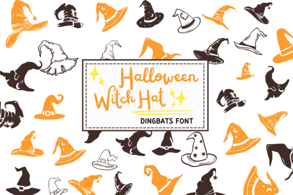 Halloween Witch Hat Font