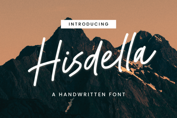 Hisdella: A Handwritten Typeface