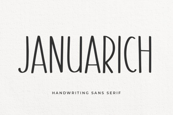 Januarich: A Font for Polished Branding