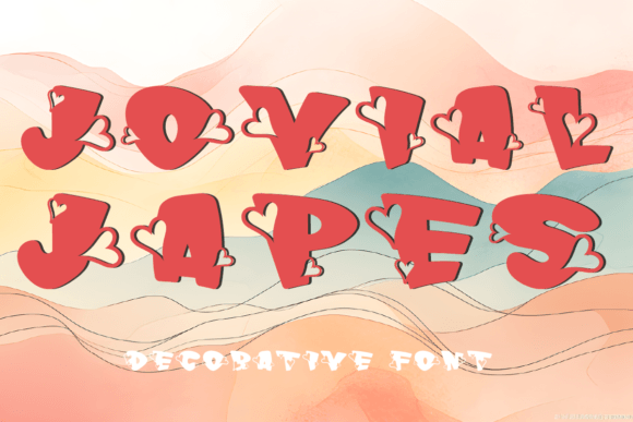 Jovial Japes: A Font for Creative Campaigns