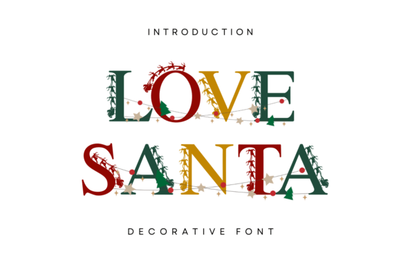 Love Santa Font for Business