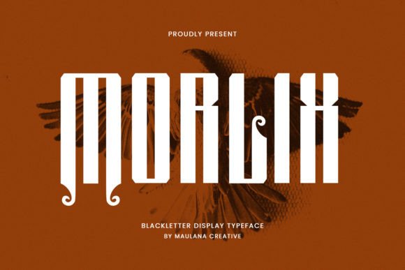 Morlix: A Bold Blackletter Font