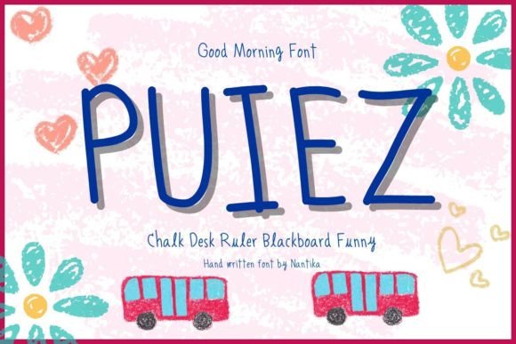Puiez: A Youthful Font for Creative Projects