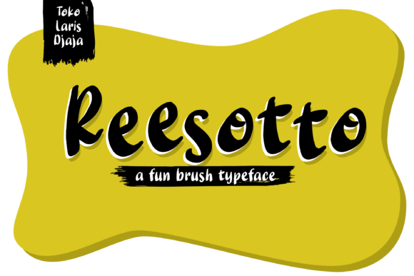 Reesotto: A Handwritten Font for Real Makers