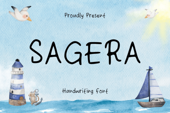 Sagera Font: Handwritten Elegance for Editorial Design