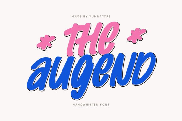 The Augend: A Handwritten Font for Web Design