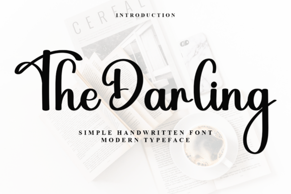 The Darling Font: Handwritten Charm for Crafters