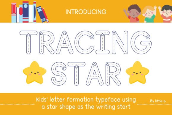 Tracing Star: A Fun Font for Creative Branding